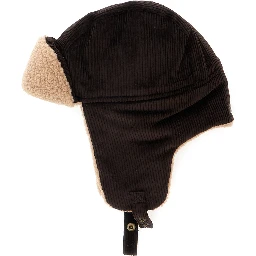 Balaclava in Tech Fabric with Full Coverage and Brown Unisex