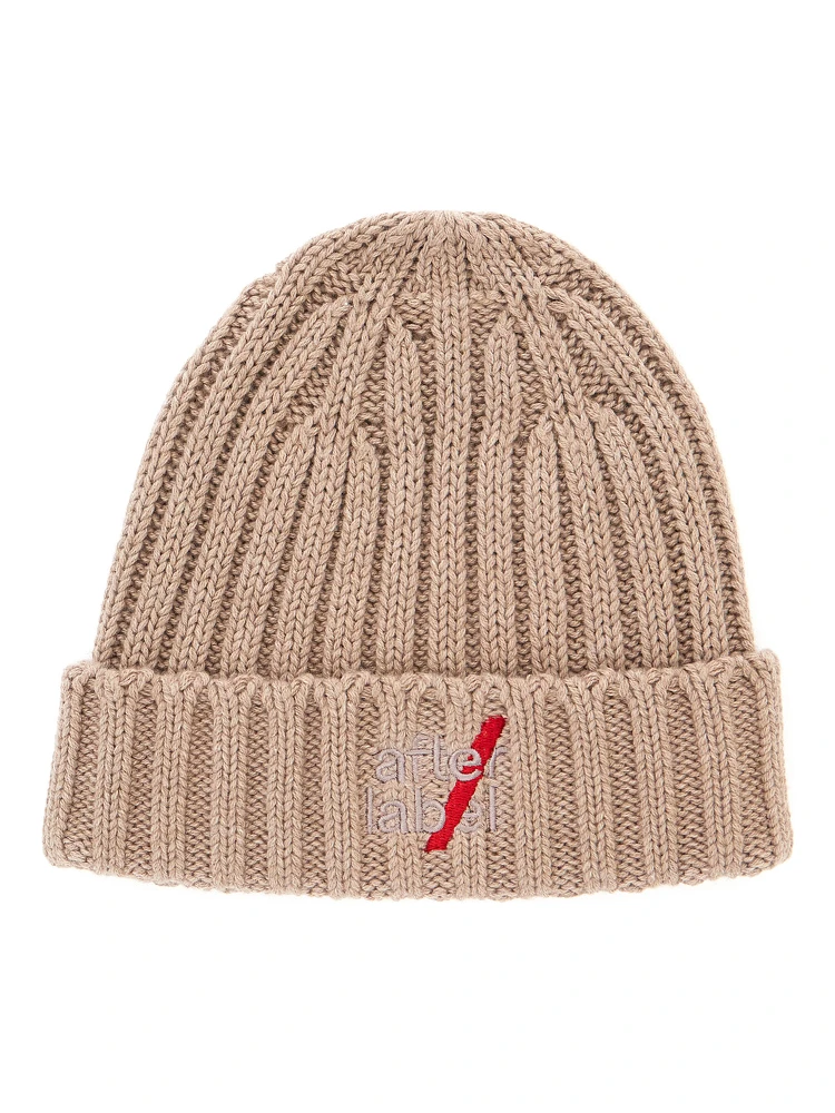 KIRUNA hat in cotton, wool and cashmere beige unisex
