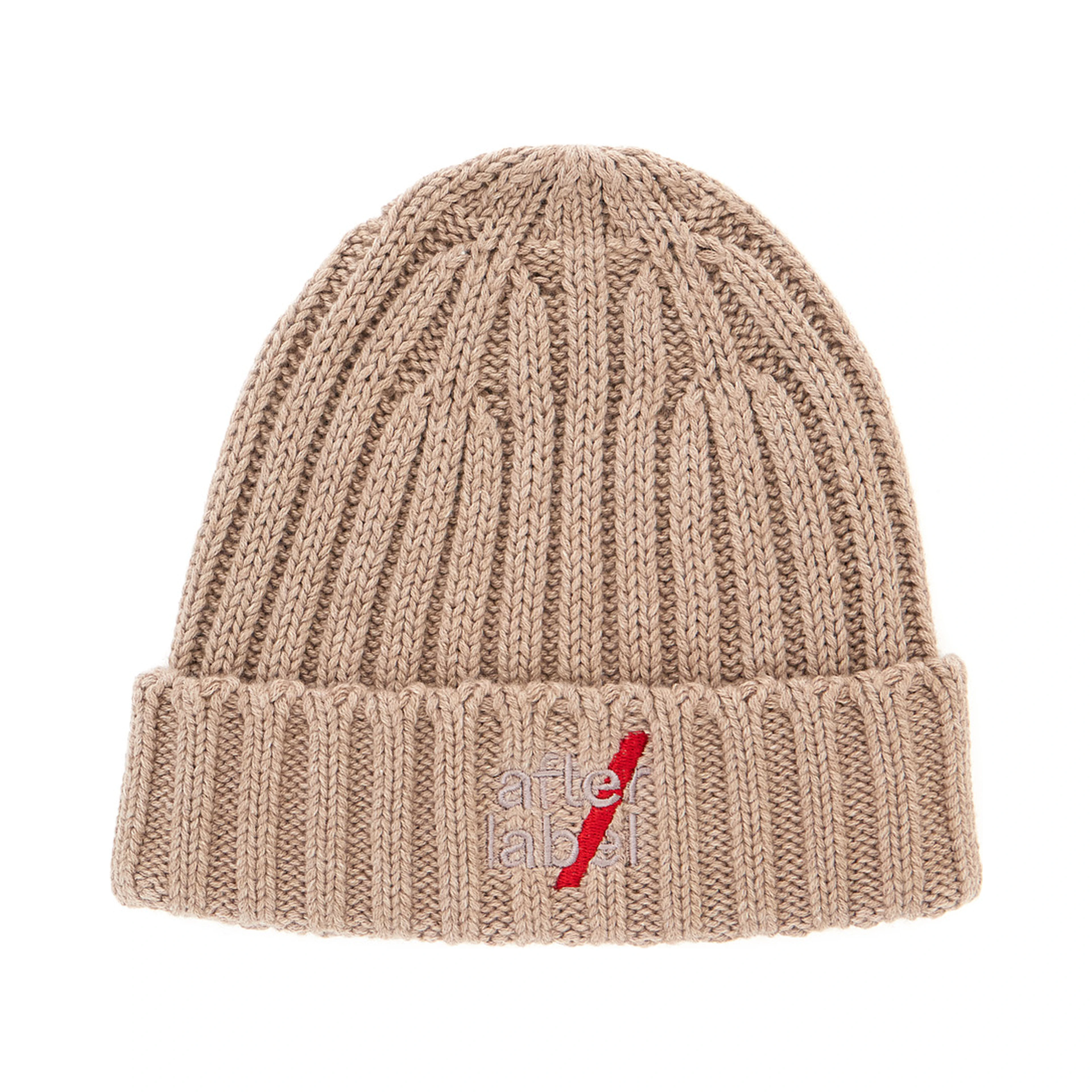 KIRUNA hat in cotton, wool and cashmere beige unisex