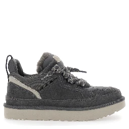M LOWMEL shoes with rubber sole and leather lining gray men
