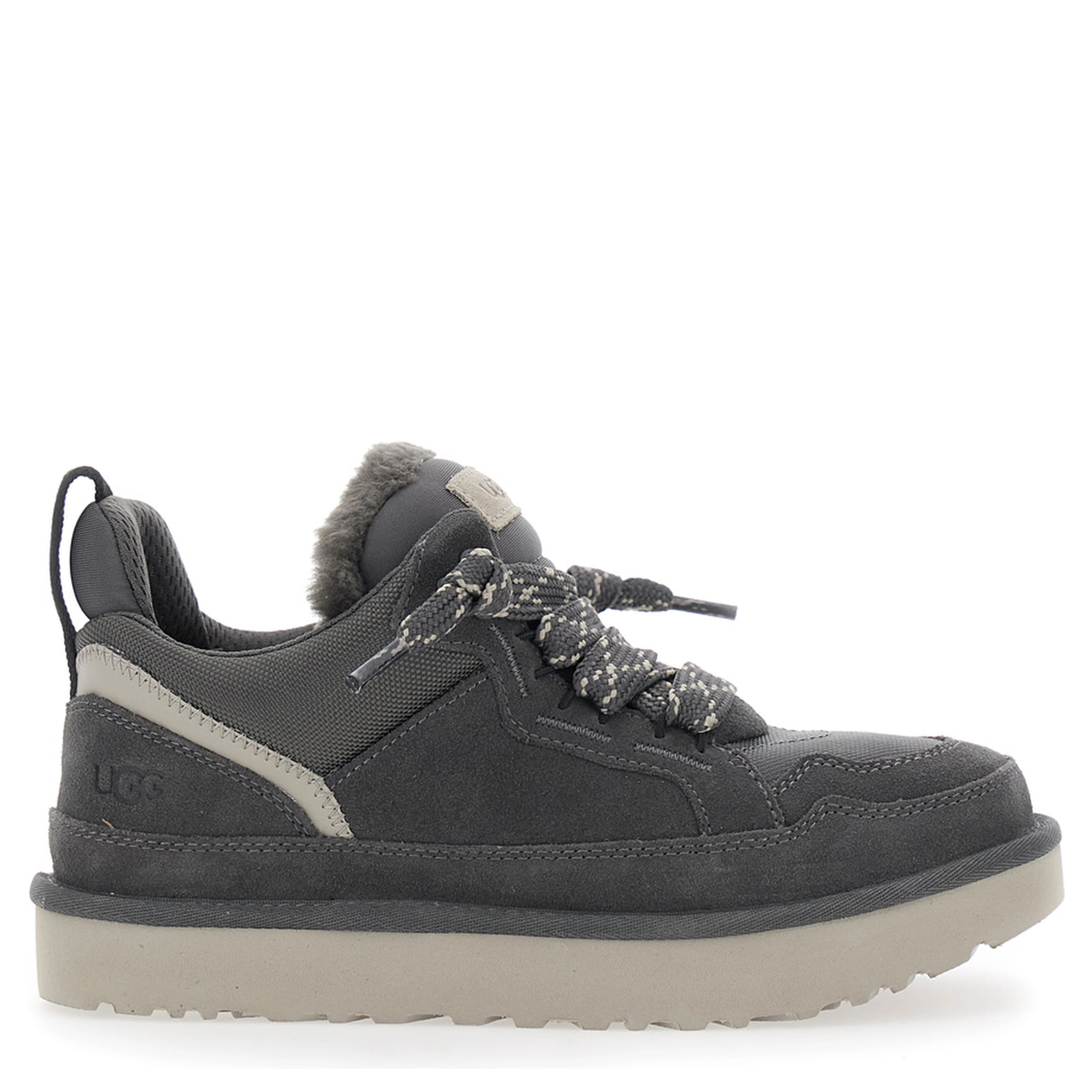 M LOWMEL shoes with rubber sole and leather lining gray men
