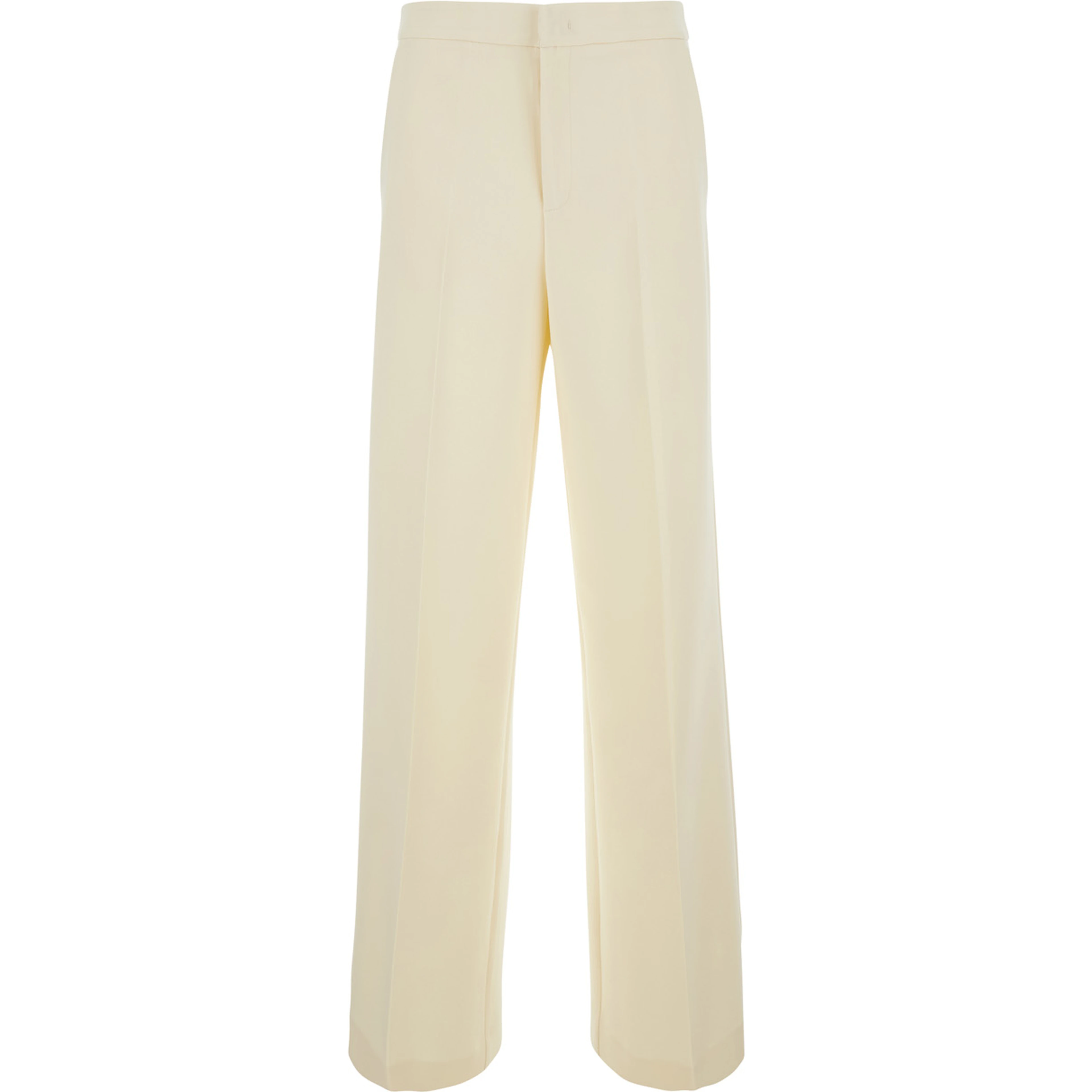 MADREPERL Pants with pockets and side closure White Woman