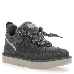 M LOWMEL shoes with rubber sole and leather lining gray men