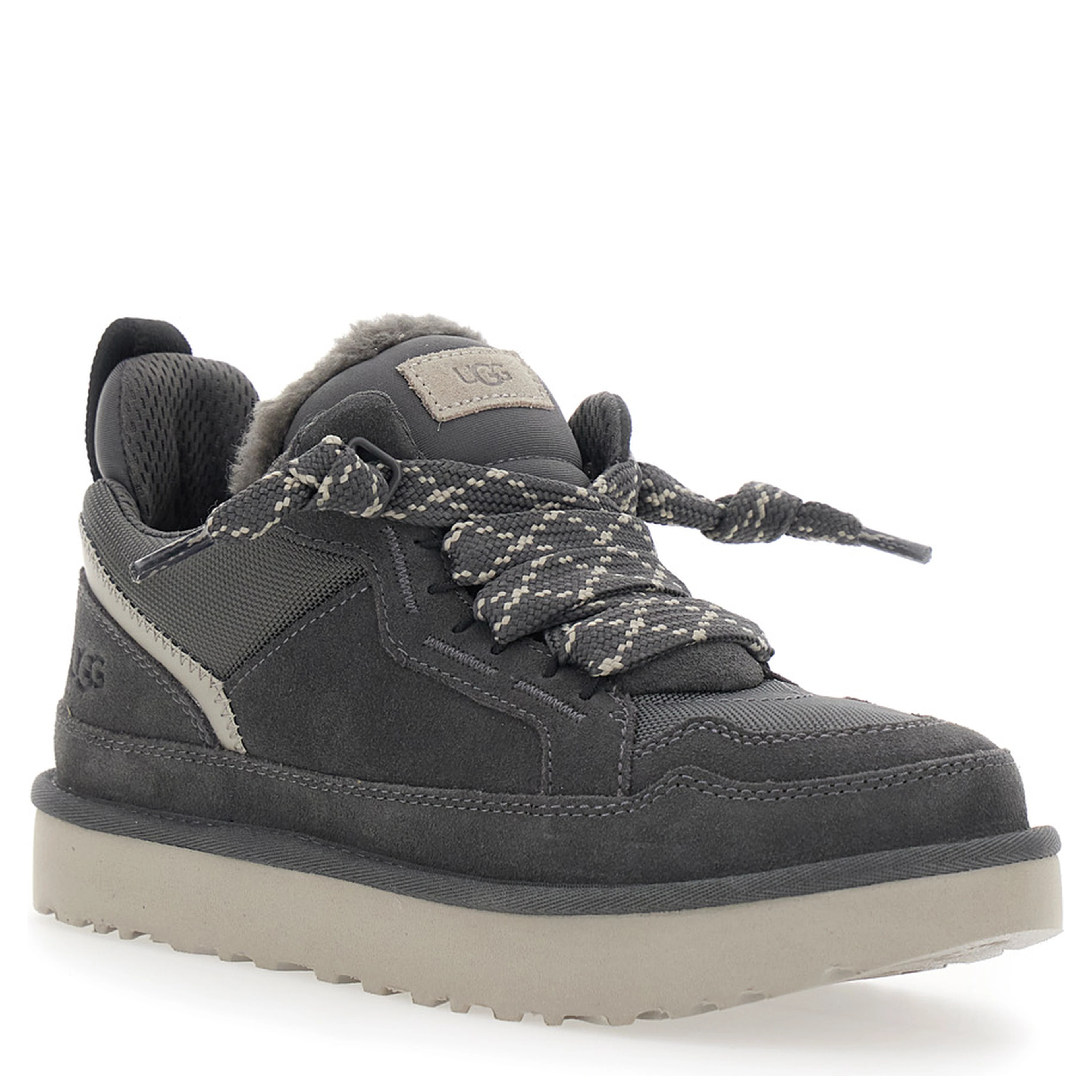M LOWMEL shoes with rubber sole and leather lining gray men