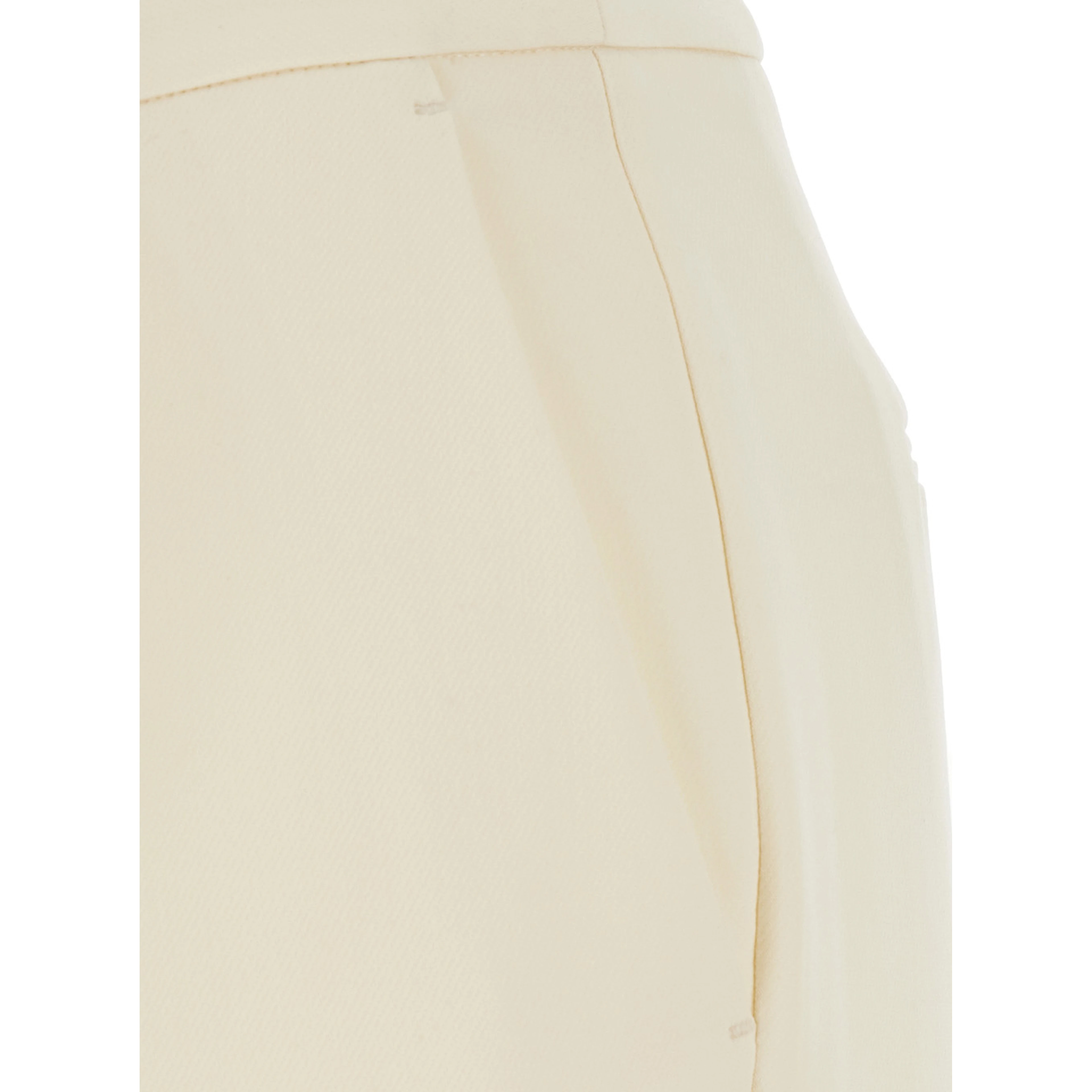 MADREPERL Pants with pockets and side closure White Woman