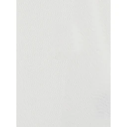 White crew neck T-shirt in cotton jersey for men