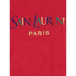 SWEAT COL ROND BRODERIE SAINT