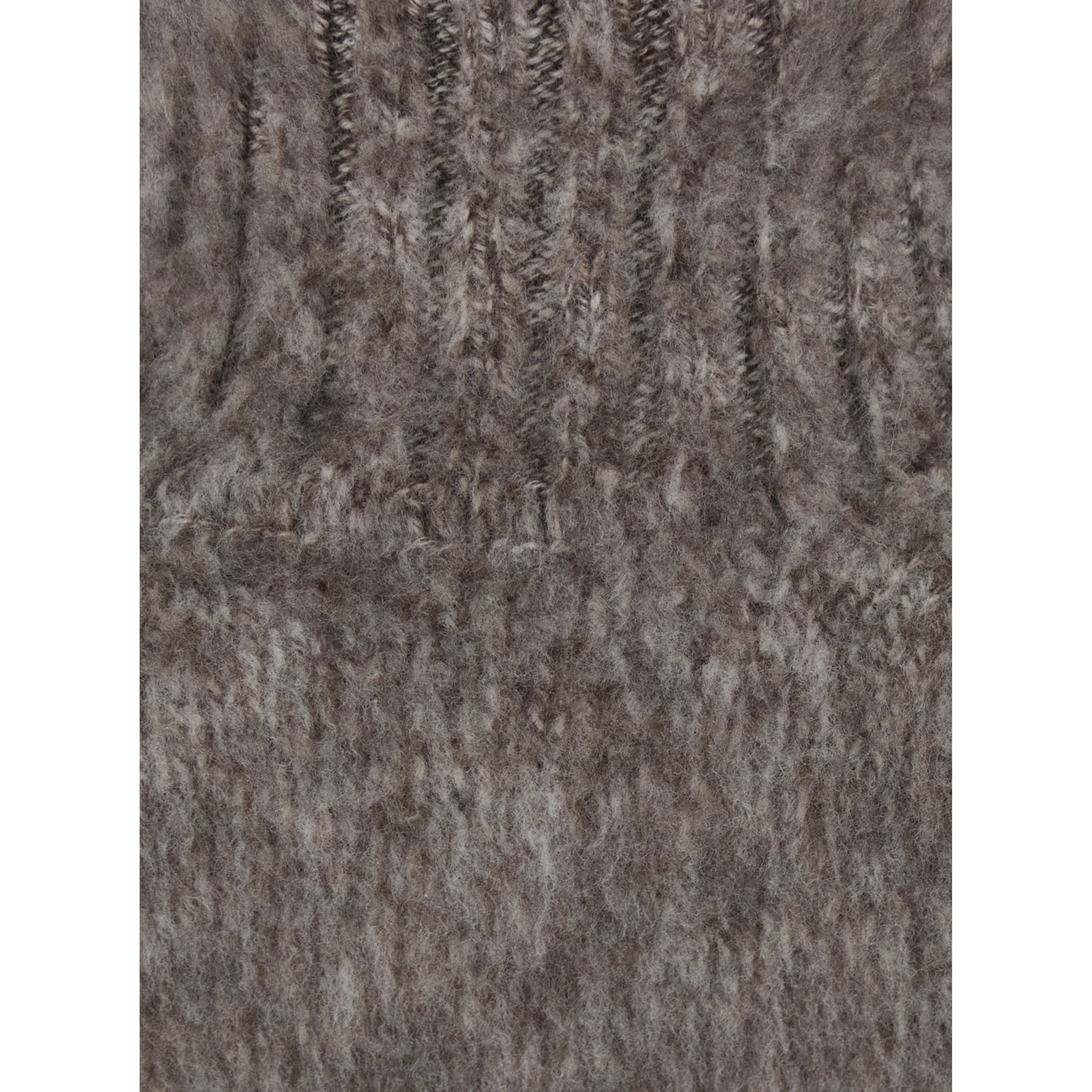 ANATOLIA beige high-neck sweater with brushed effect in cashmere Blend women