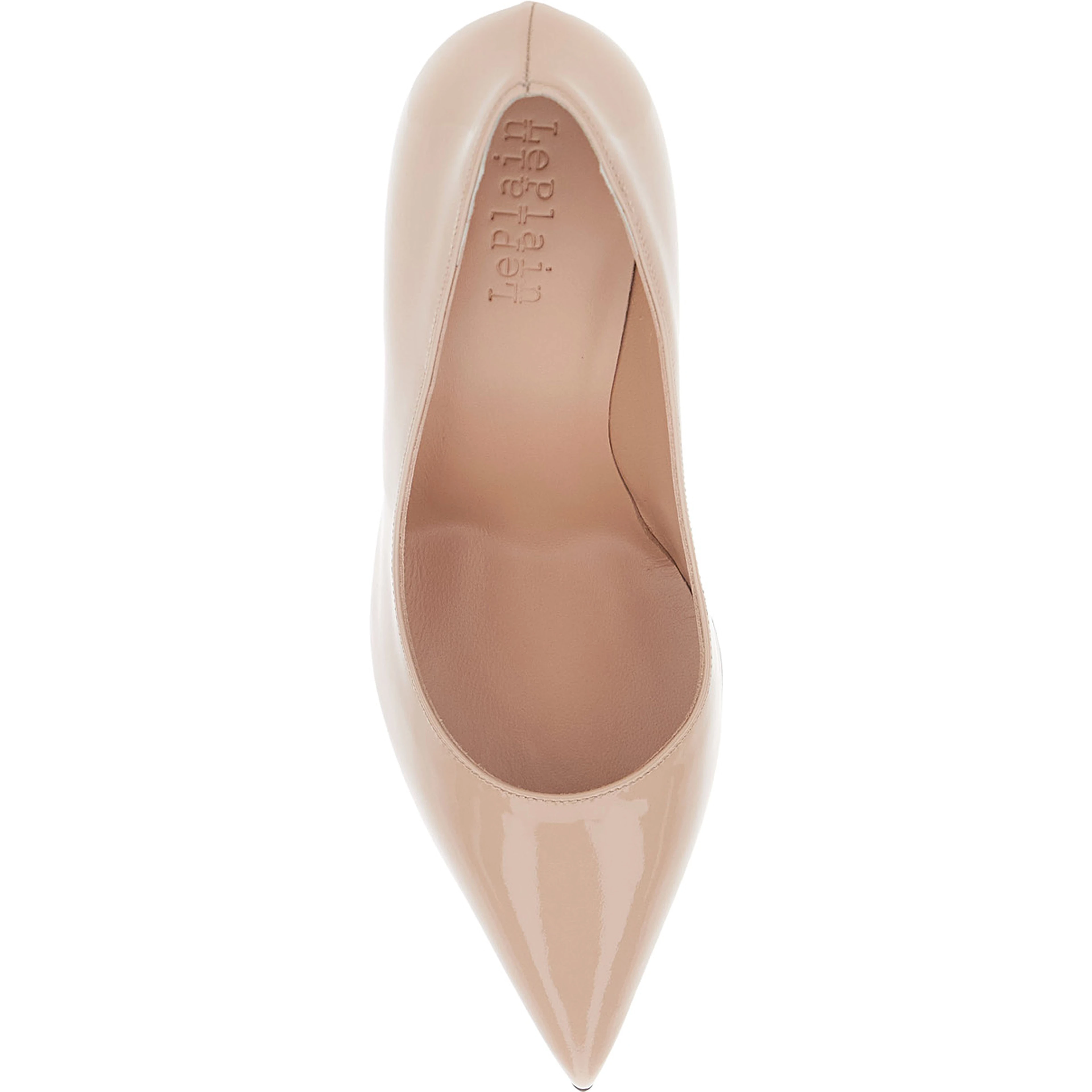 Pointed Toe Patent Pink Pumps for Women