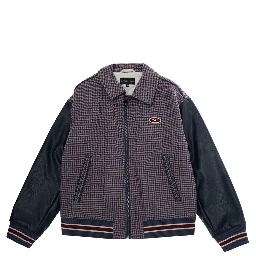 Blouson jacket with high collar and long sleeves in Tech Fabric multicolor for Boy