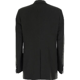 Jacket in green cashmere for women