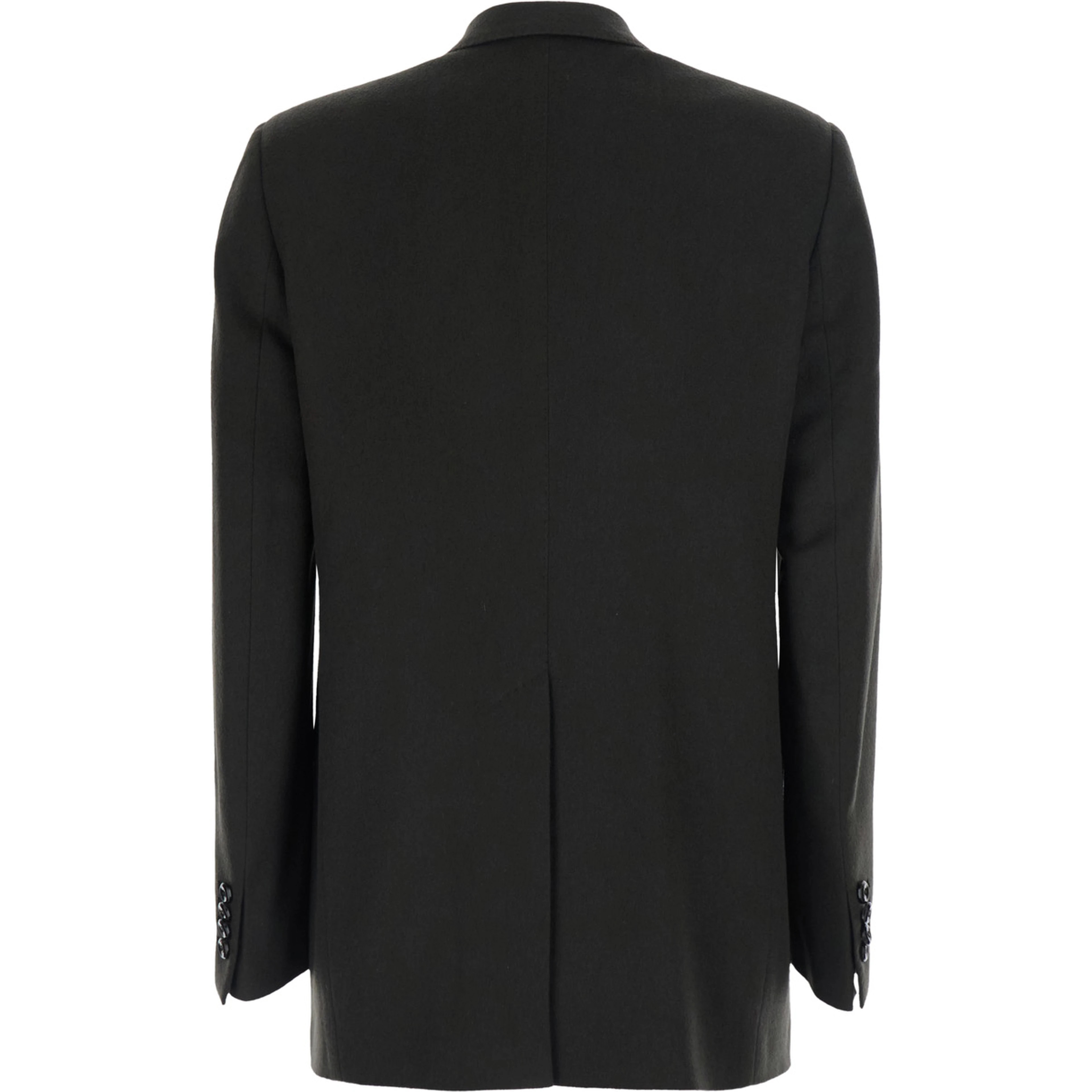 Jacket in green cashmere for women