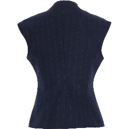 Blue TOP with long sleeves and Tech Fabric, women