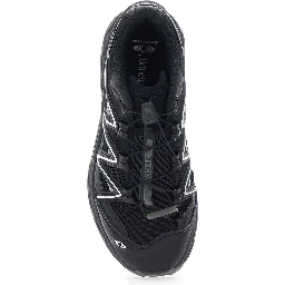 XT Quest Black Sneakers with Logo Patch on the Side and Panelled Design in Tech fabric Unisex