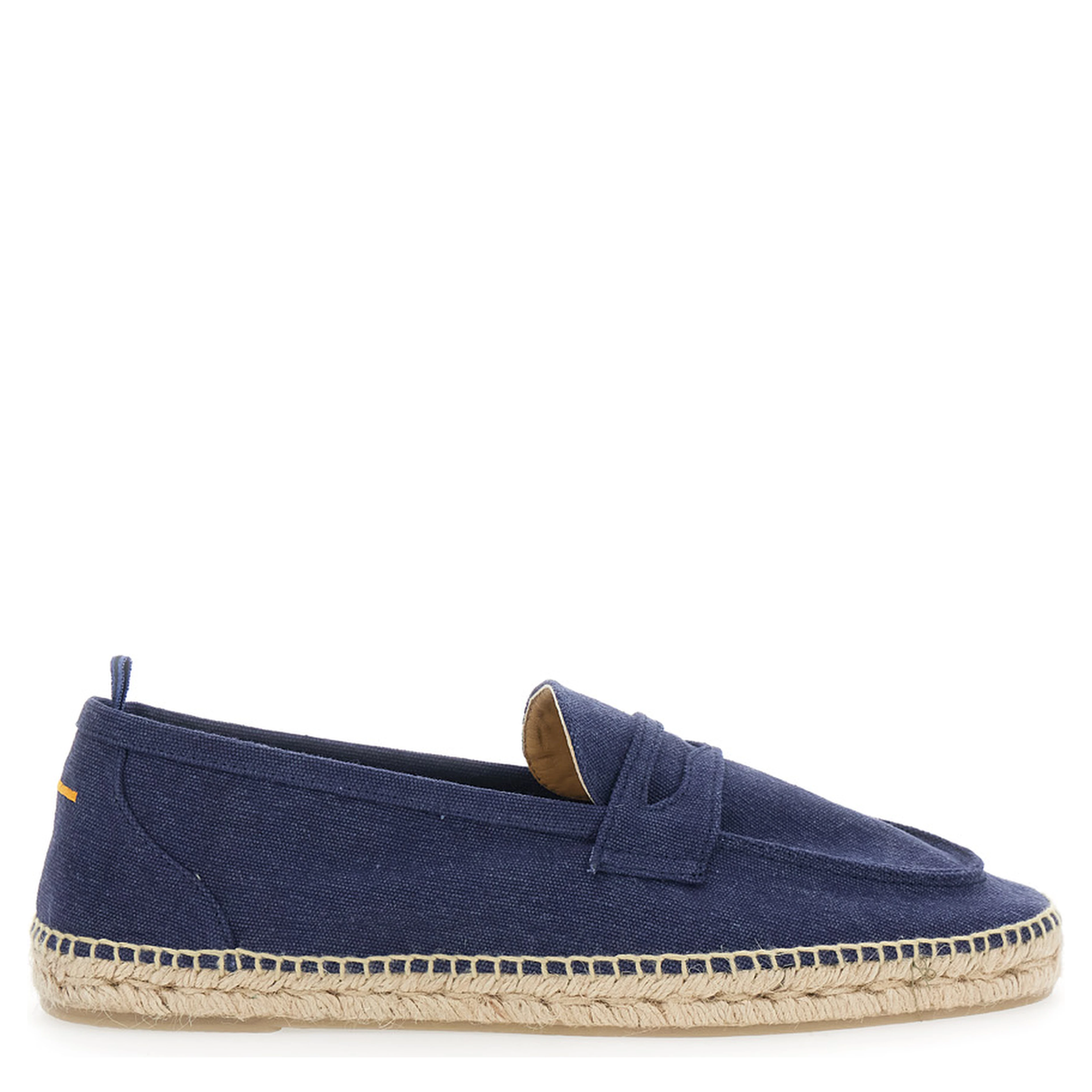 Nacho Blue Espadrilles with Diamond-Cut Mask in Suede for Men