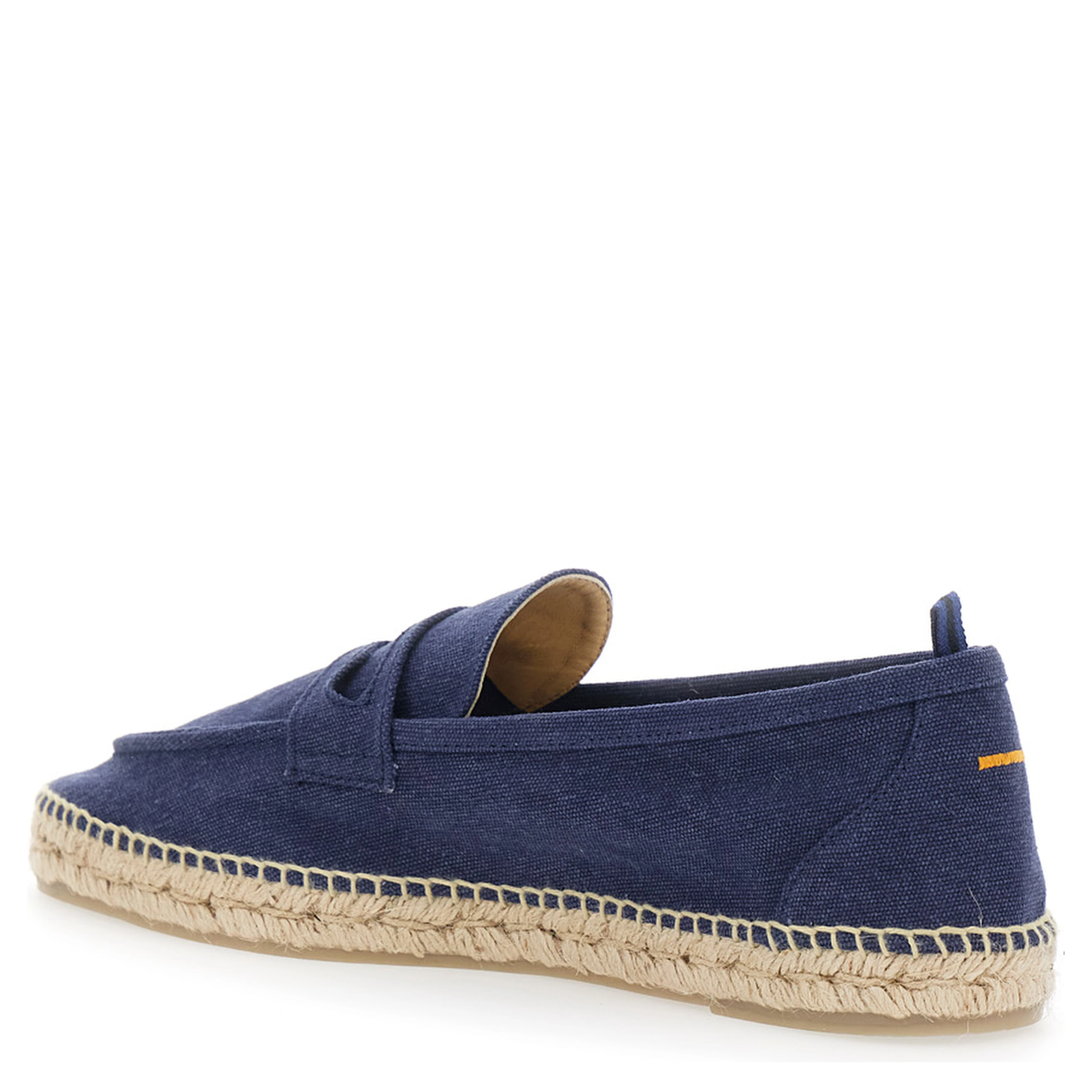 Nacho Blue Espadrilles with Diamond-Cut Mask in Suede for Men
