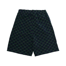 blue Shorts with GG all over motif in fabric Boy