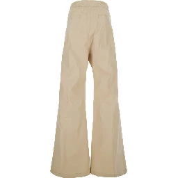HEIZER BELAS-SAND PANTS - Beige Pants with High Waist and Side Pockets - Cotton - Men