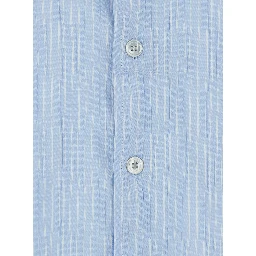 SEMI-OVERFIT WRINKLE STRIPE SHIRT