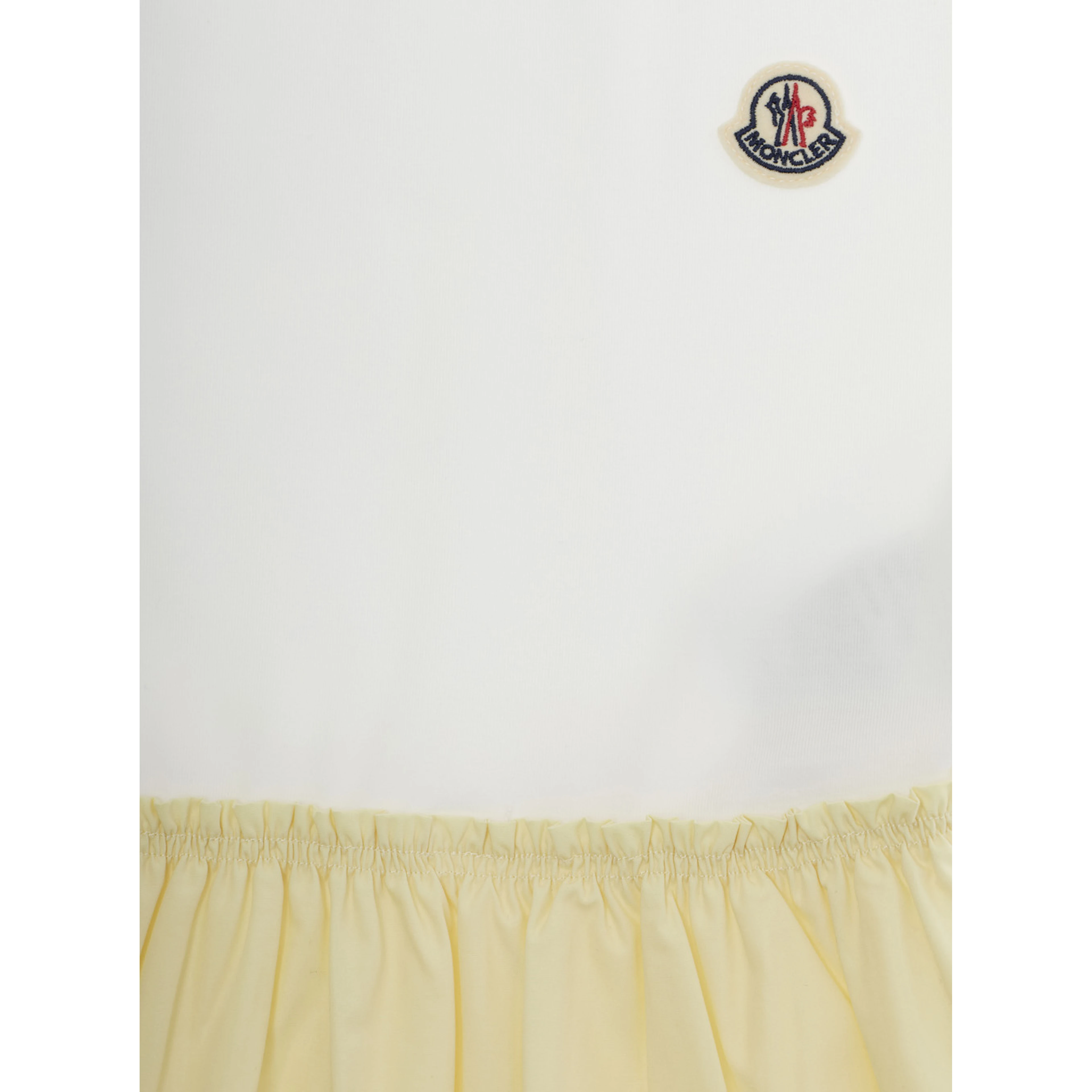GIRL DRESS - Short Sleeve Dress with Multicolor Print in Cotton for Women