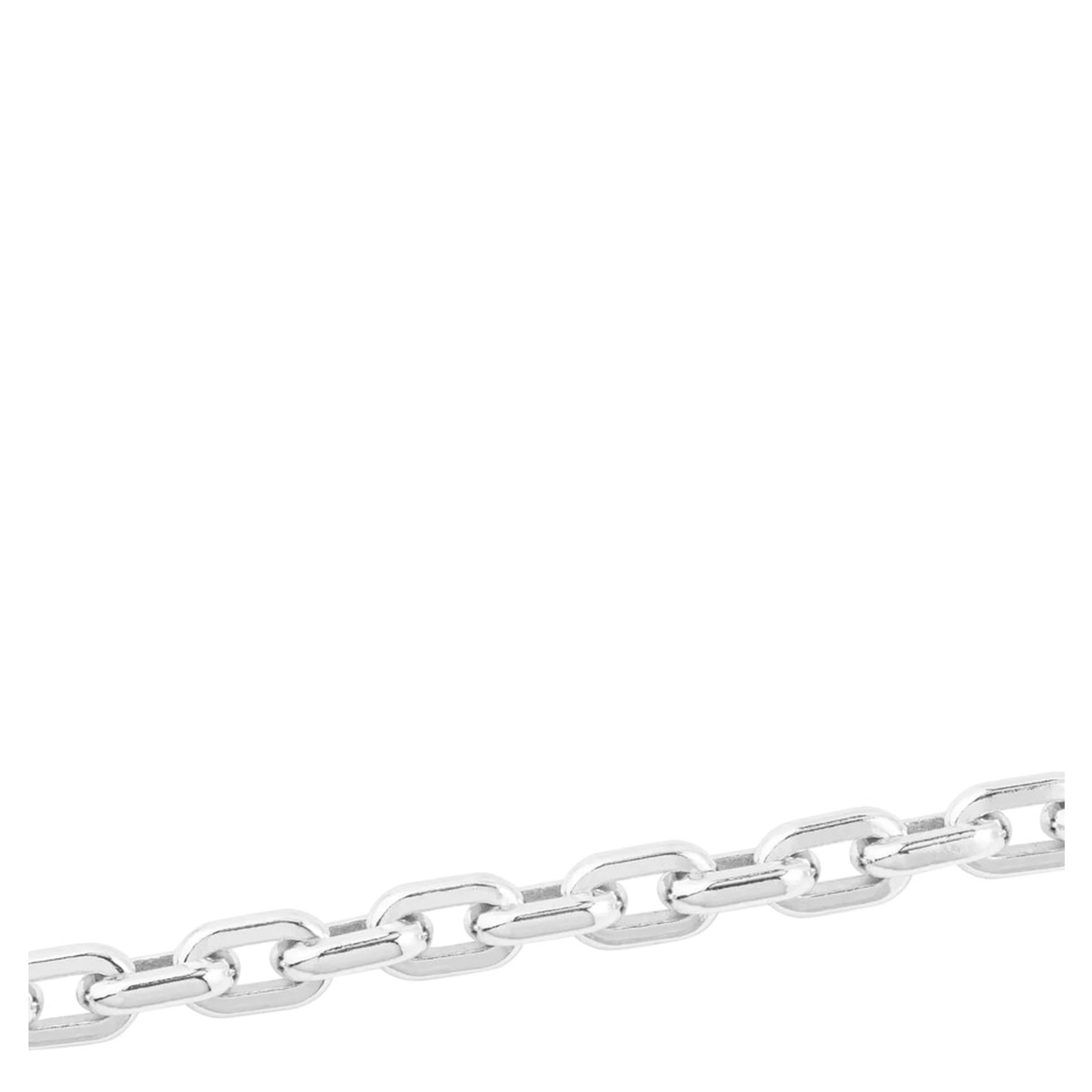Lace Cindy Silver-colored necklace with Chain Design and Claw Clasp Closure on the Back in Metal for Women