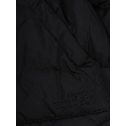 Down jacket M61090MM08BMM6J149UM6900 with high collar and pockets, in Nylon, color Black, for Boy