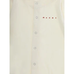 BOX KIT APPAREL with long sleeves and round neckline in White Cotton Boy