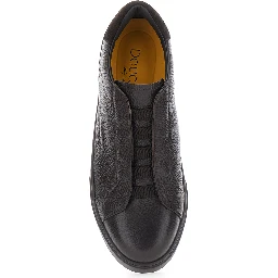 Spencer Brown Low Top Sneakers with slip-on design in leather for men