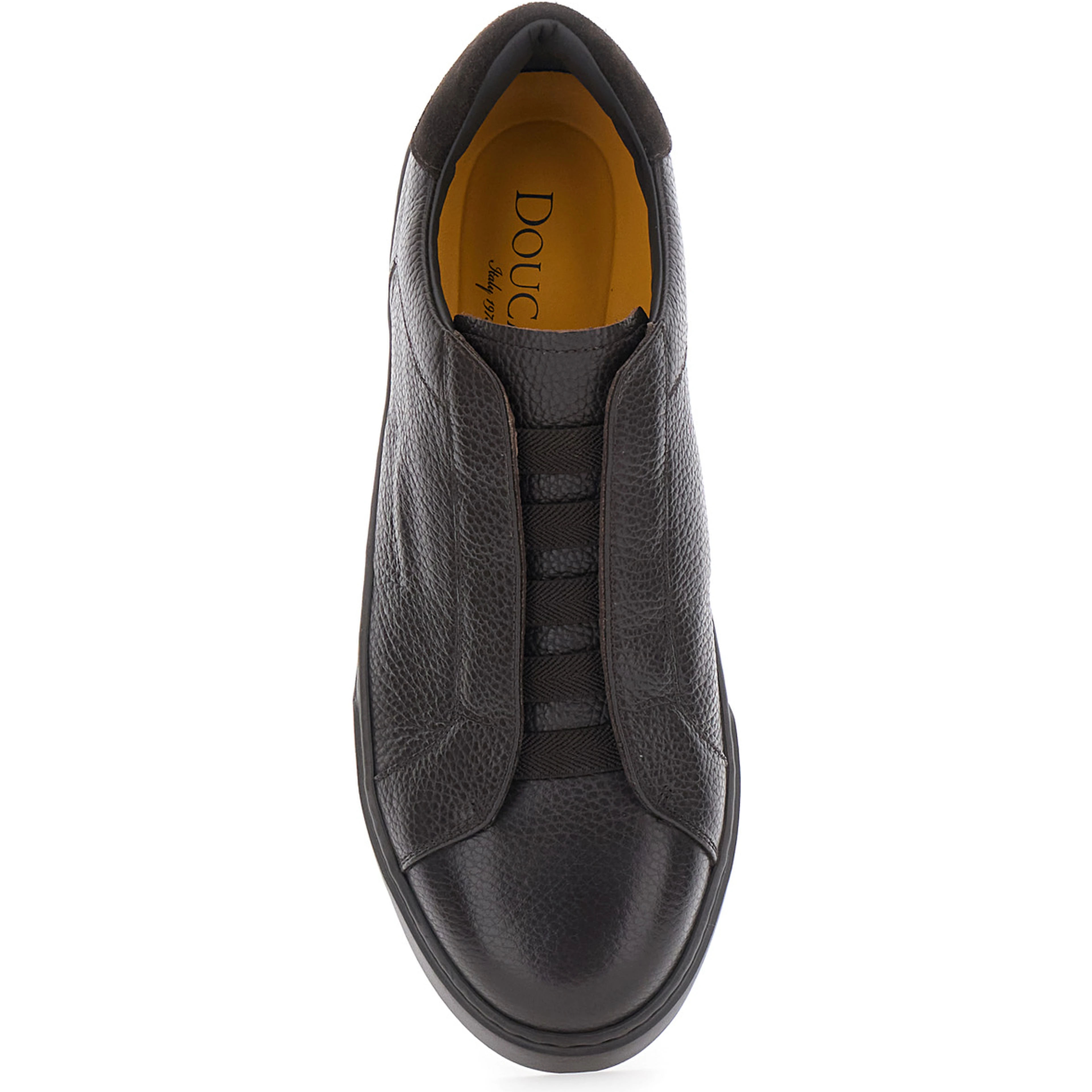 Spencer Brown Low Top Sneakers with slip-on design in leather for men