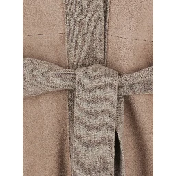Cardigan MXS OLIVETO with long sleeves and button closure in beige for women