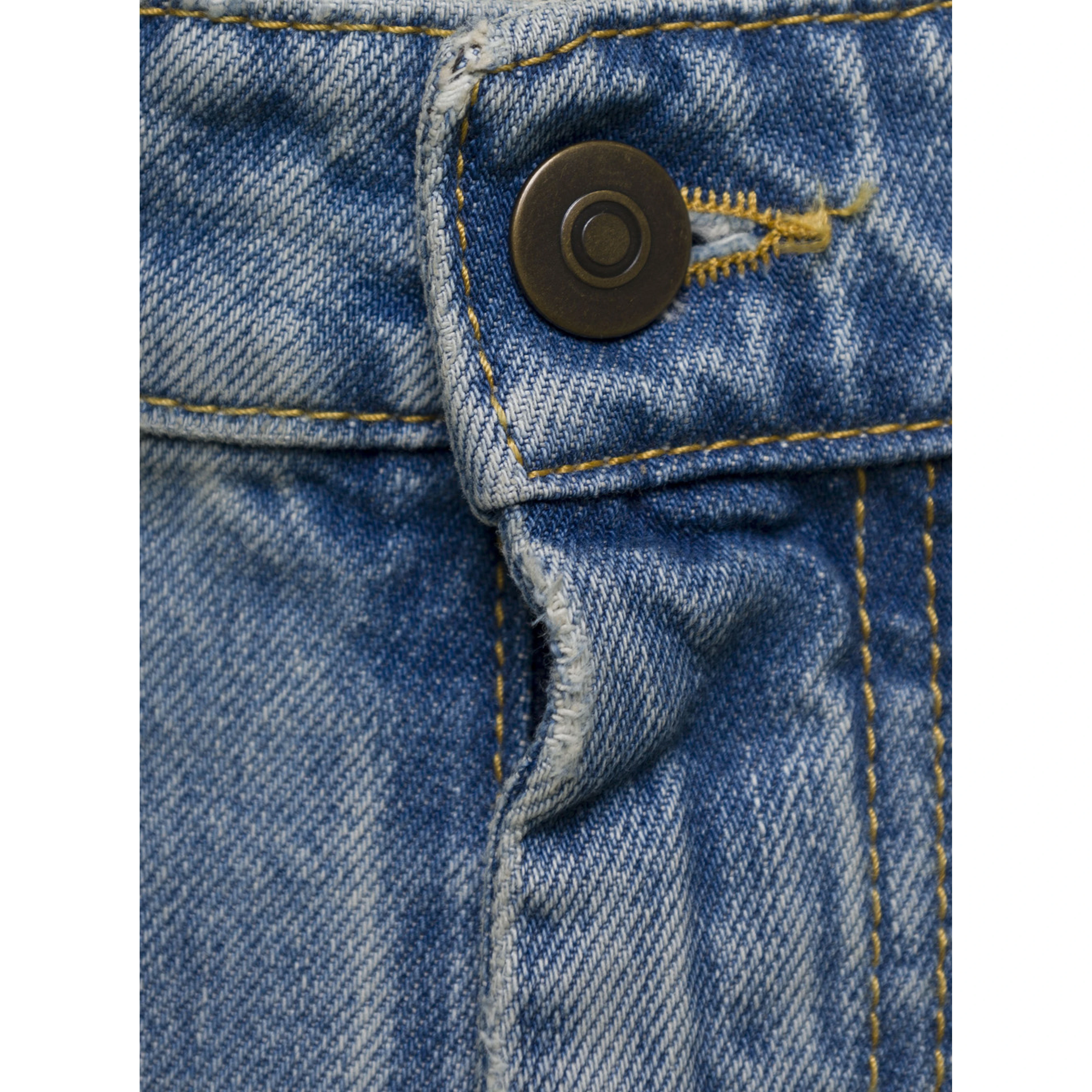 Asymmetric Five-Pocket Denim Jeans for Women