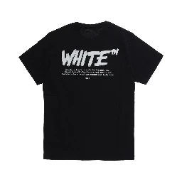 Black T-shirt with front and back logo in cotton for Boy