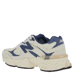 Blue Low Top Sneakers with Logo Patch on the Side and Perforated Design in  Fabric Boy