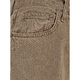 LOW SLUNG BAGGY brown jeans with five-pocket design in cotton Blend women
