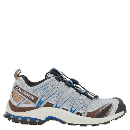 XA PRO 3D Light Blue Sneaker with Logo Patch on the Side and Perforated Inserts in Tech Fabric Unisex