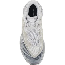 XT EVO shoes with rubber sole and gray tech fabric upper unisex