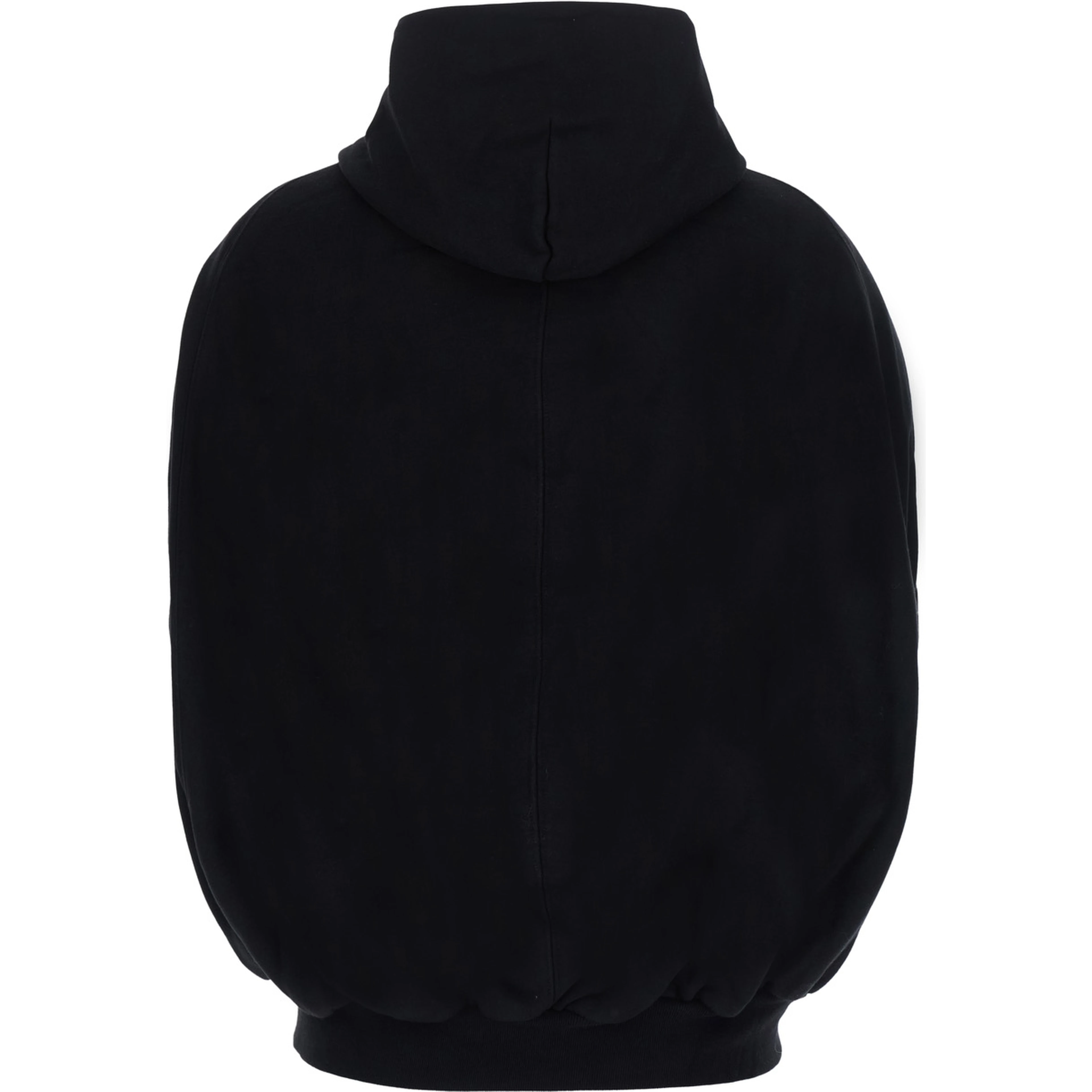 BALLOON HOODIE IN HEAVY MOLLETON