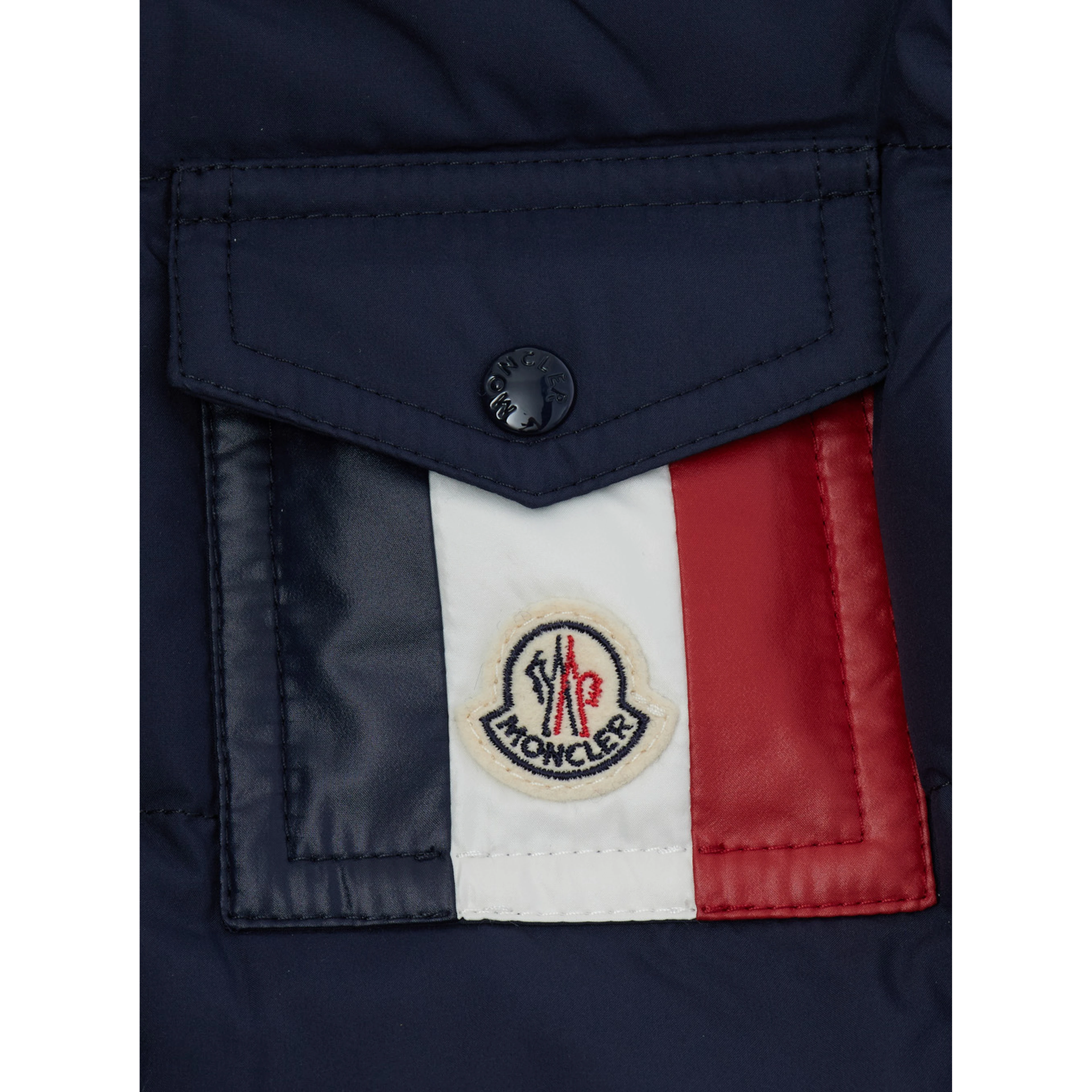 Blue Cardigan with zip and pocket with logo on the front in cotton and fabric baby