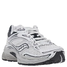 PROGRID OMNI 9 OG white and grey Sneakers with reflective details and side logo in fabric unisex