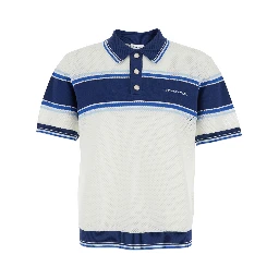 MESH STRIPE POLO