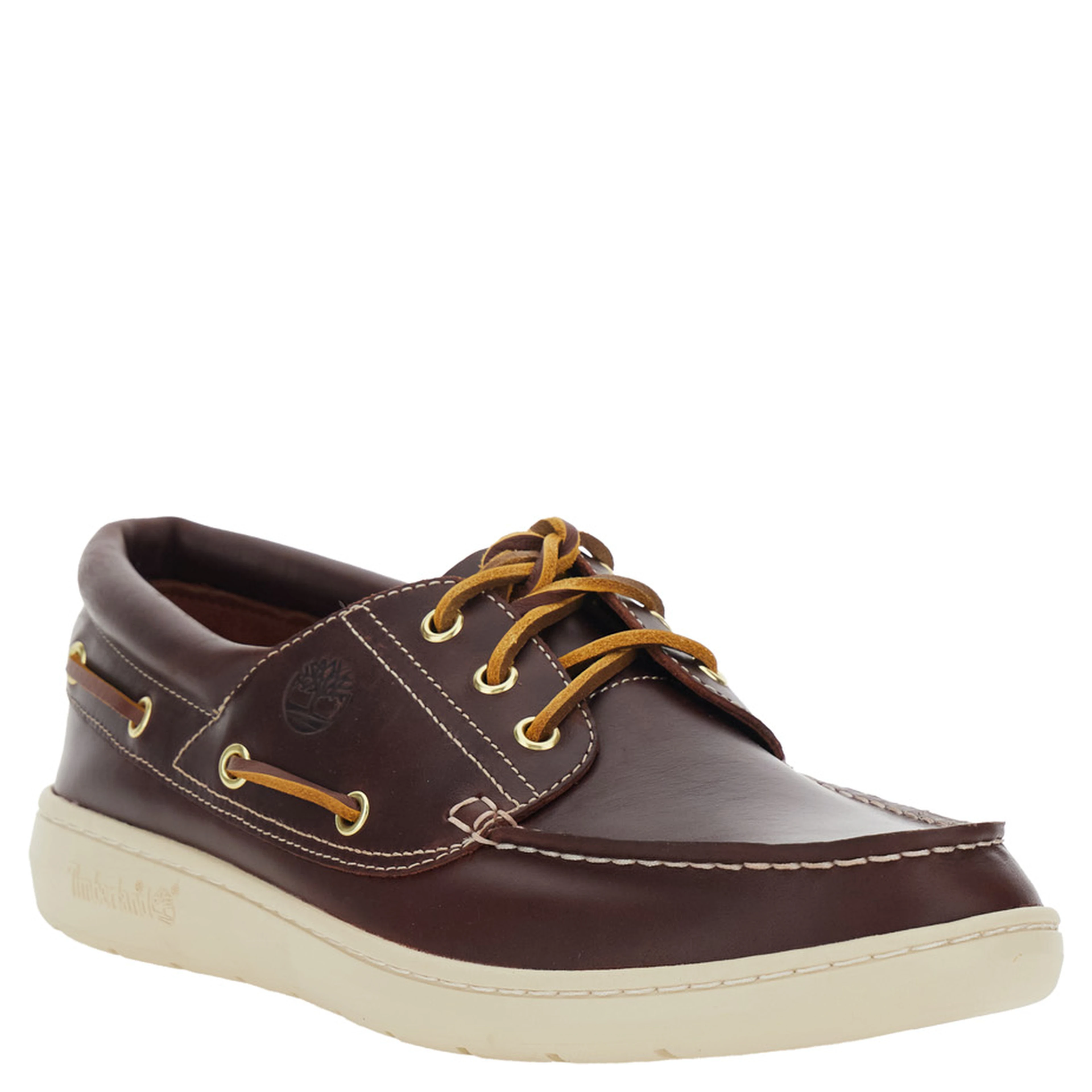 Portofino Pier Bordeaux Loafers with Contrast Stitching and Laces in Leather for Men