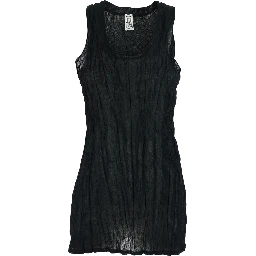 Crinkled Knit Tank