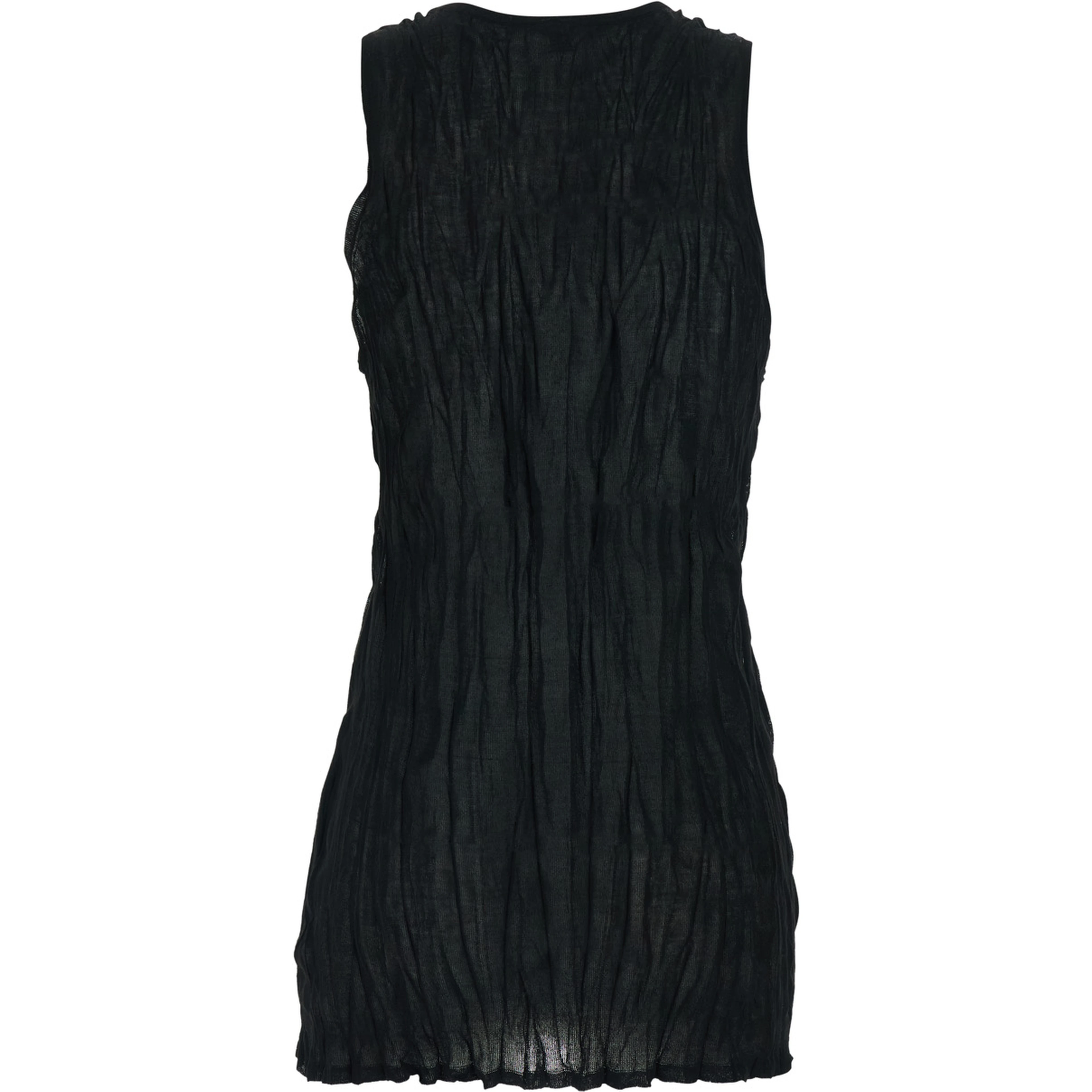 Crinkled Knit Tank