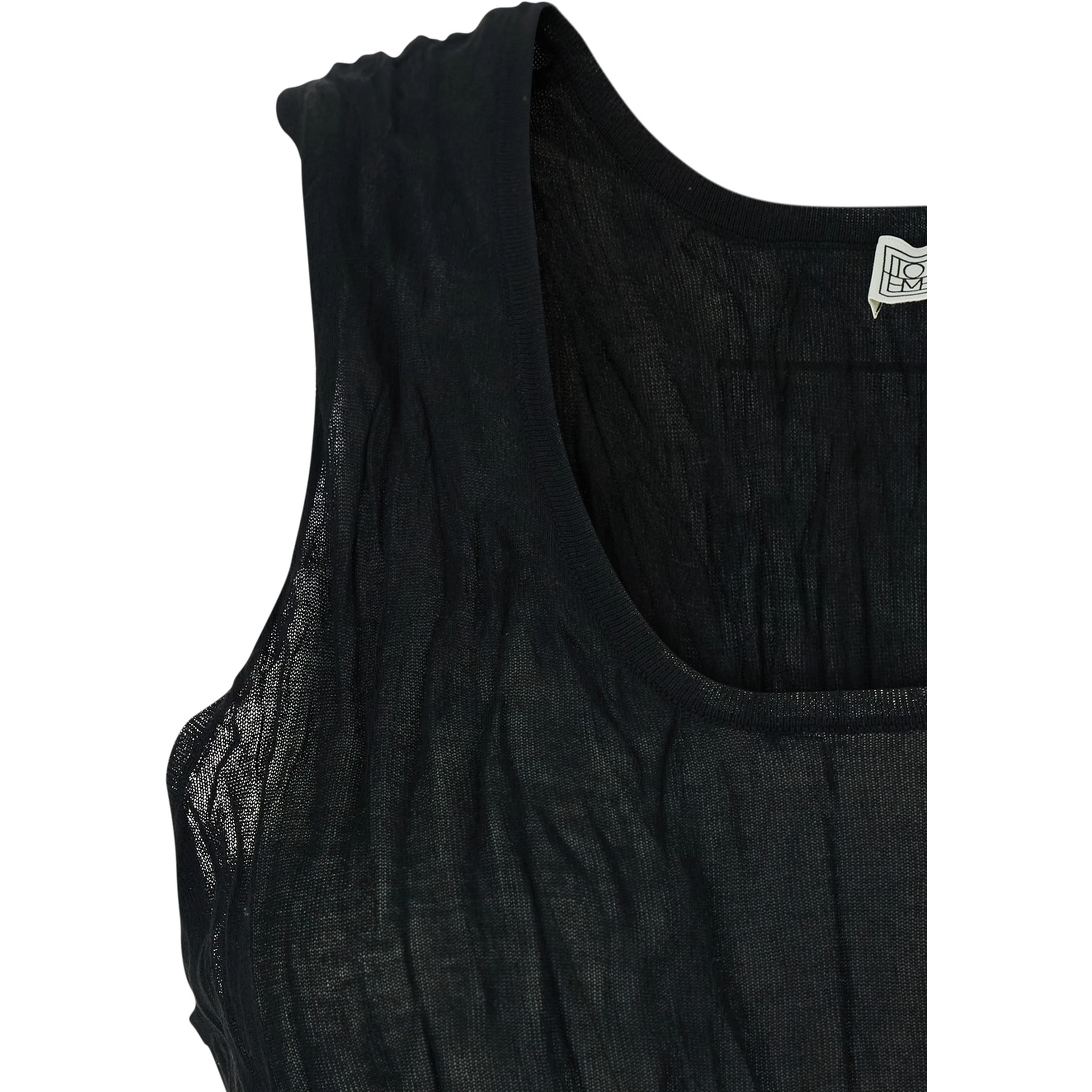 Crinkled Knit Tank