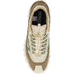 Trailgrip Beige Sneakers with Logo Detail on the Front and Chunky Sole in Leather for Men