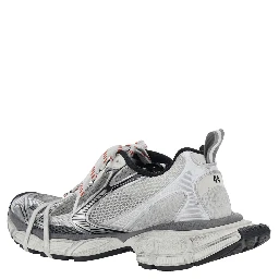 3XL Multicolor Low Top Sneakers with Logo Lettering on the Side in Tech Fabric Man