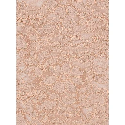 Pink midi skirt with lace design and vent on the back in fabric woman