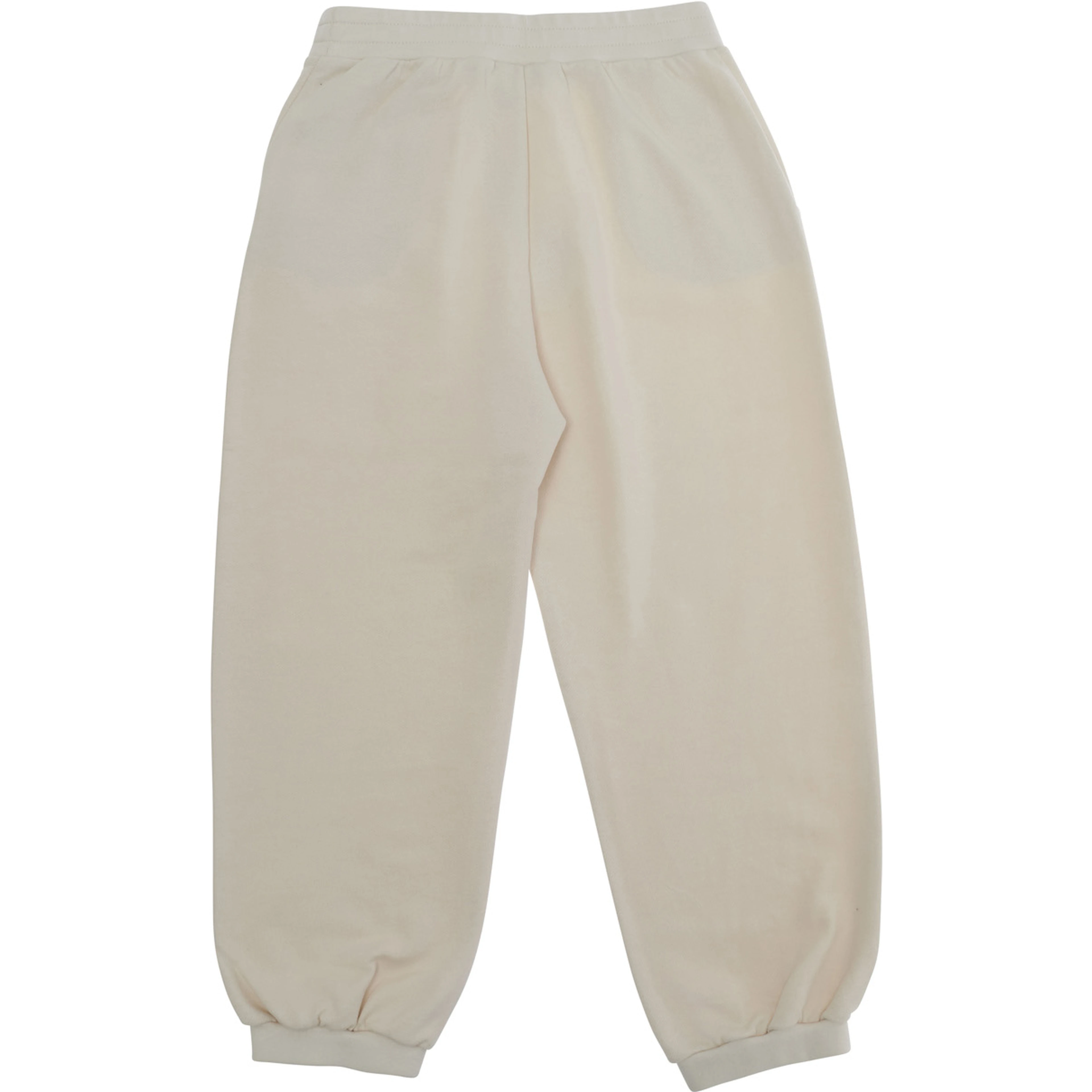 Gray Pants with FF Logo and Pockets in Cotton Boy