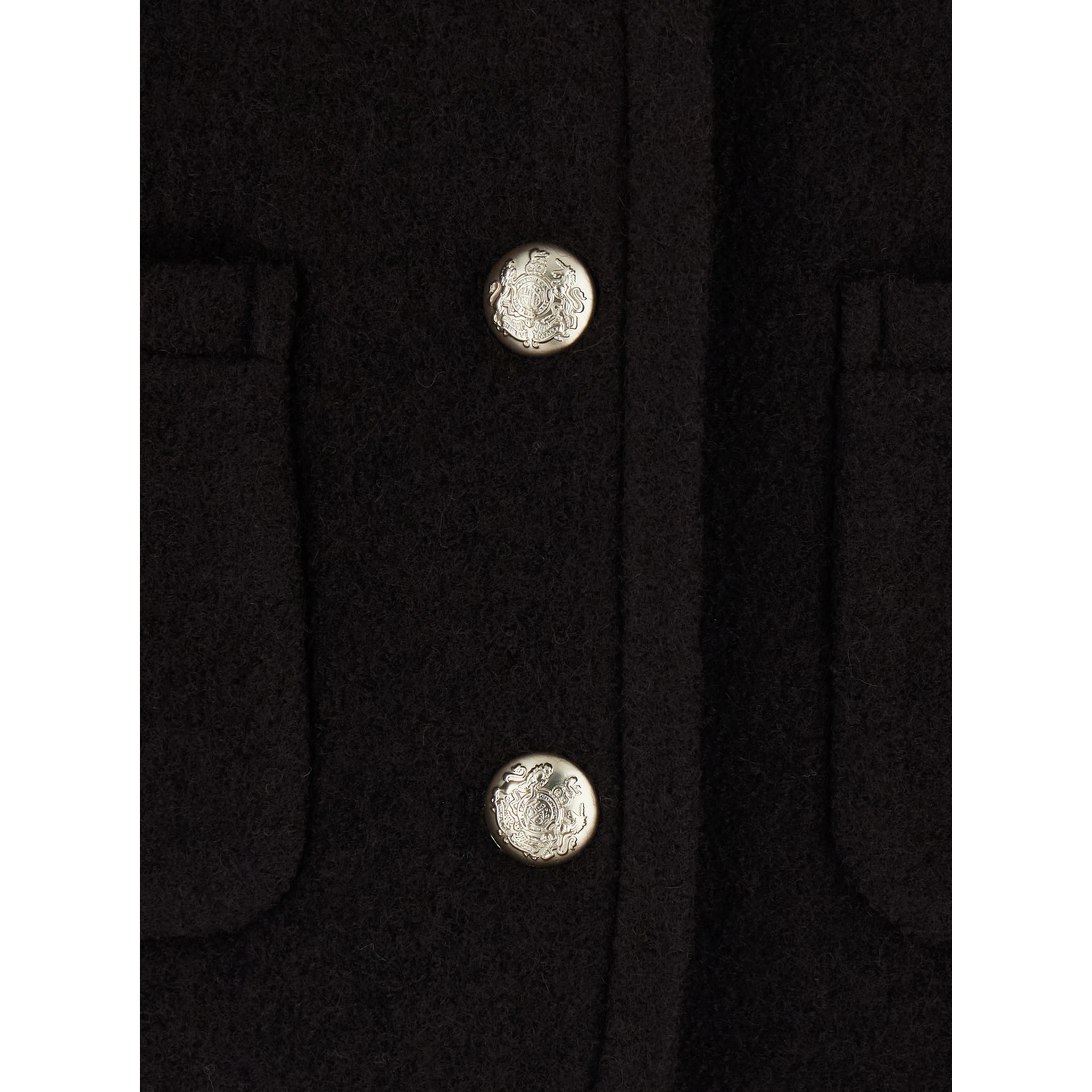 CLASSIC TWEED JACKET with notched revers and long sleeves in Brown Wool Men