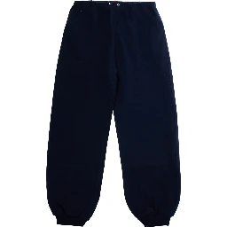 Blue Pants with elasticated waist and Web detail in cotton Boy
